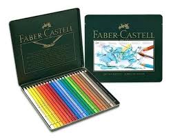 LAPIZ COLOR FABER X24 LATA (x U.)