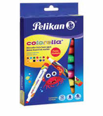 MARCADOR PELIKAN COLORELLA X12 MAGICOS (x U.)