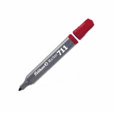 MARCADOR PELIKAN 711 PERM RED RO (x U.)