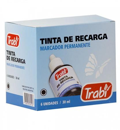 TINTA PERMANENTE TRABI 30CC NE