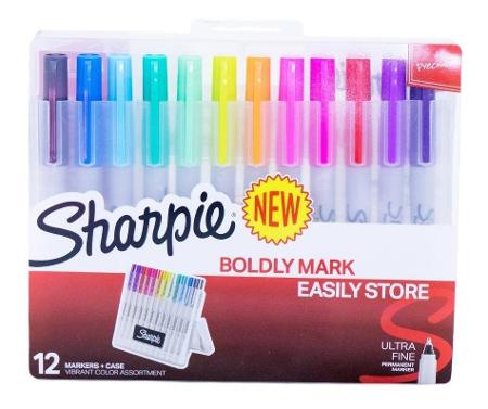 MICROFIBRA SHARPIE X12 BRILLANTE (x U.)