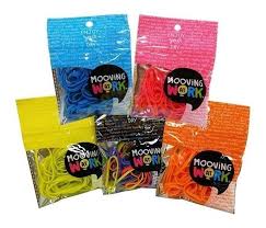 BANDA ELASTICA MOOVING MULTICOLOR 100G -  2040104 (x bol.)