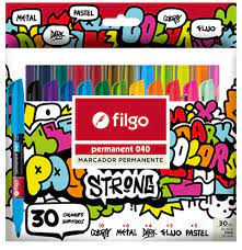 MARCADOR FILGO 040 X30 SURTIDO (x U.)