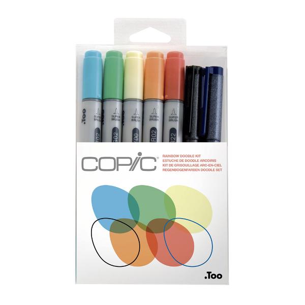 MARCADOR COPIC CIAO RAINBOW X 7 (x U.)