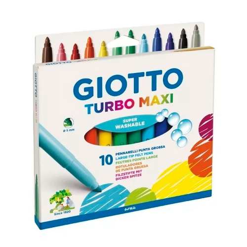 MARCADOR GIOTTO TURBO MAXI X10 (x U.)