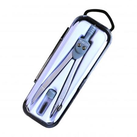 COMPAS METALICO EZCO ESTUCHE (x U.)
