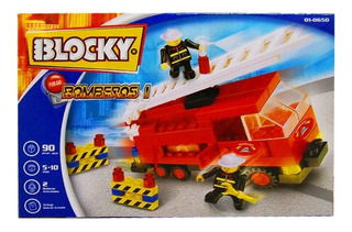 BLOCKY BOMBEROS 1 - 70 PIEZAS (x U.)