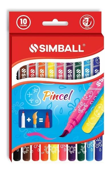 FIBRA SIMBALL PUNTA PINCEL METALICO X2 (x U.)