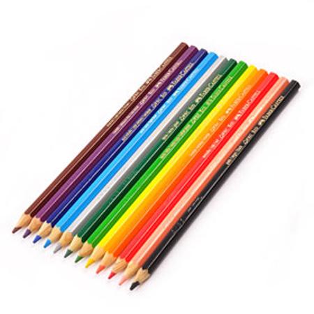 LAPIZ COLOR FABER X12 LATA (x U.)