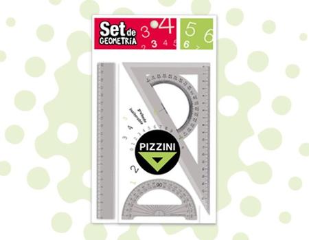 SET GEOMETRICO PIZZINI 3P (x U.)