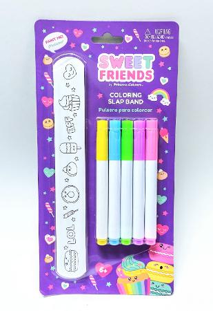 PULSERA COLOREAR PRINCESS COLOURS 501 (x U.)