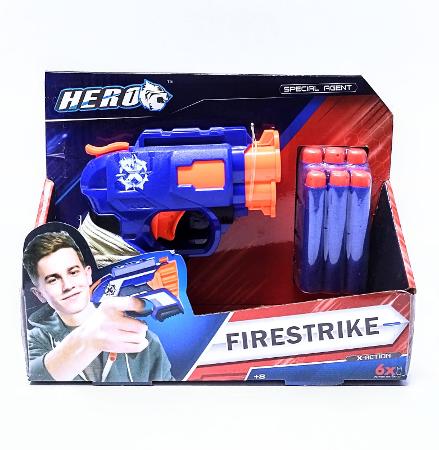 PISTOLA LANZA DARDOS  HERO - 1975058 (x U.)