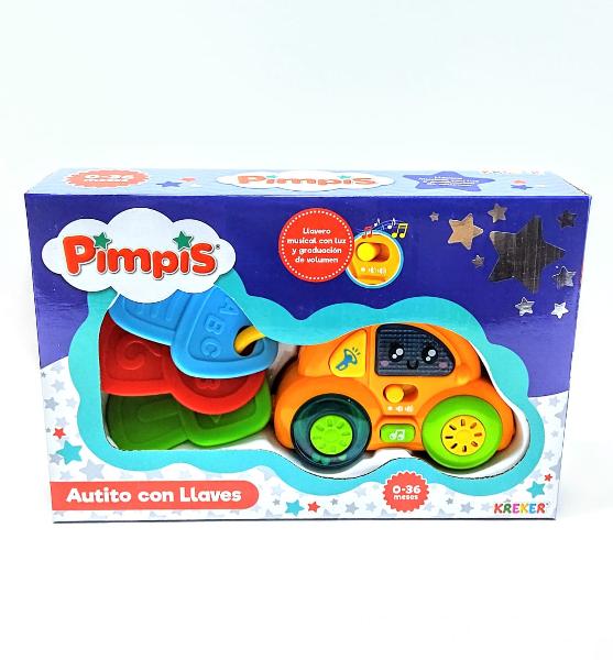 JUEGO KREKER AUTITO CON LLAVES - 3752