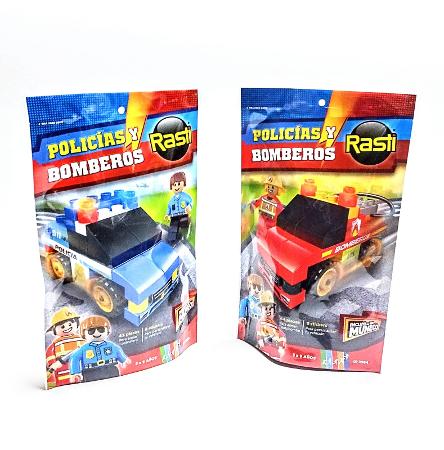 RASTI POLICIA Y BOMBEROS - 43 PIEZAS (x U.)
