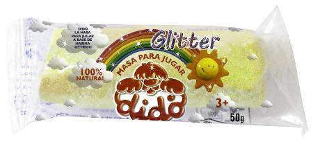 MASA DIDO COLOR 50GR GLITTER (x U.)