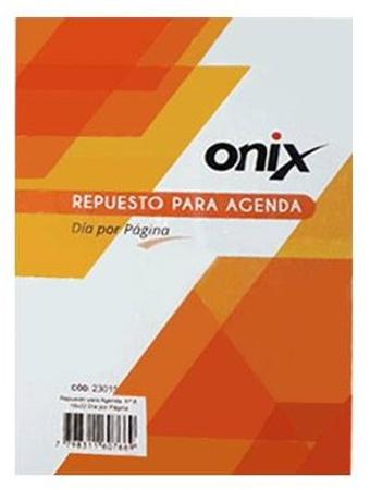REPUESTO AGENDA ONIX 2025 15X21 DXP - G017 (x U.)