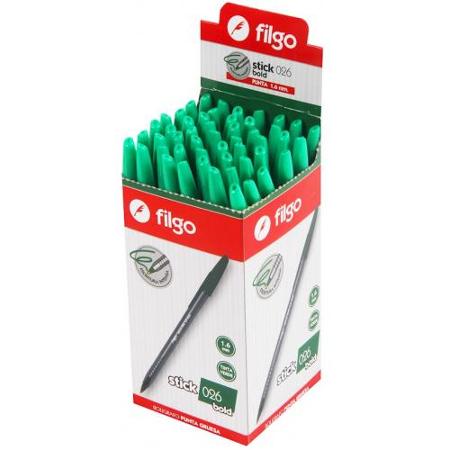 BOLIGRAFO FILGO STICK 026 VE (x U.)