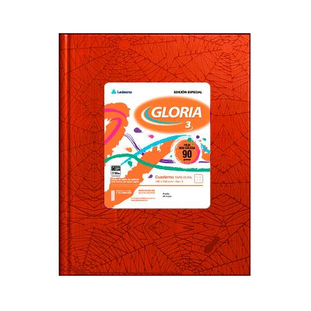 CUADERNO 19X24 GLORIA/ EPICA 90GR 48H CUADRO CH. RO - 104382 (x U.)