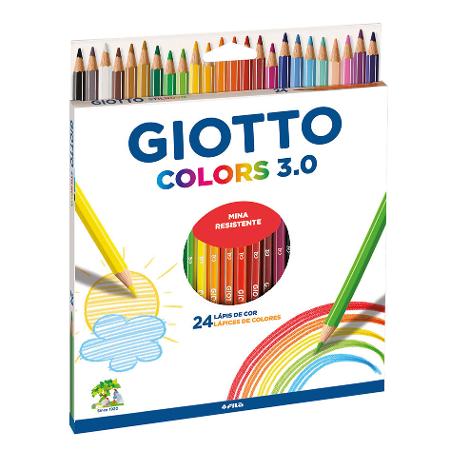 LAPIZ COLOR GIOTTO X24 3.0 (x U.)