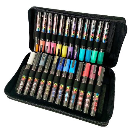 ESTUCHE POSCA X 24 MARCADOR PC-5M / PC-3M (x U.)