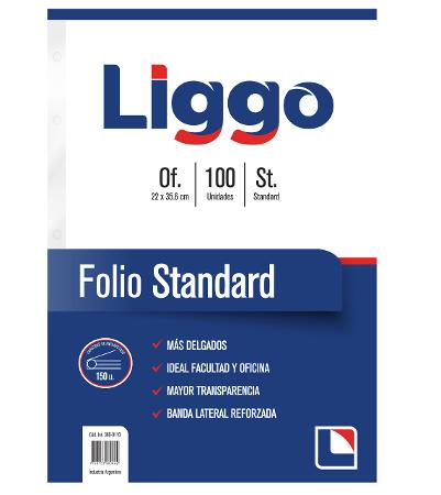 FOLIO LIGGO OF STD X100 (x U.)