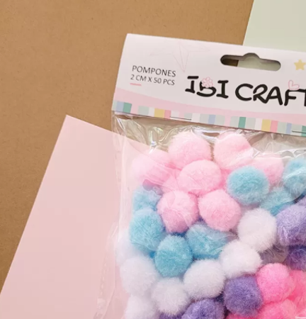 POMPON IBI 20MM X50 SURTIDOS - 655983 / 655990 (x U.)