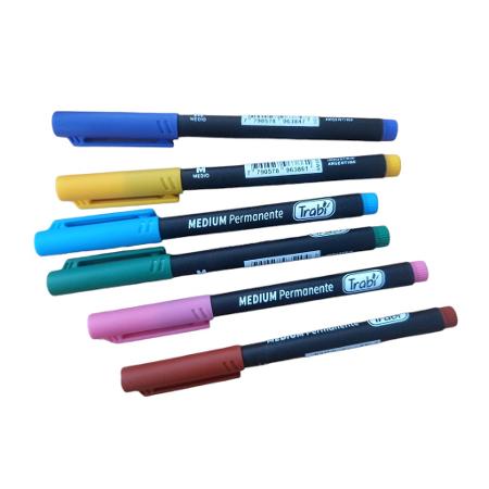MARCADOR PERMANENTE TRABI MEDIUM 2MM ROS