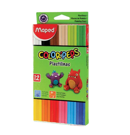 PLASTILINA MAPED 20GR X12 - 827201 (x U.)