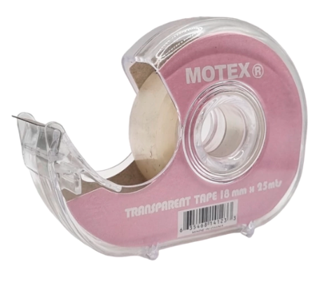 CINTA MOTEX 18X25M RACIONADOR (x U.)