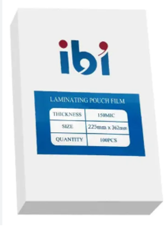 LAMINA PLASTIFICADO OF IBI 225X365MM X 100 HS (x U.)