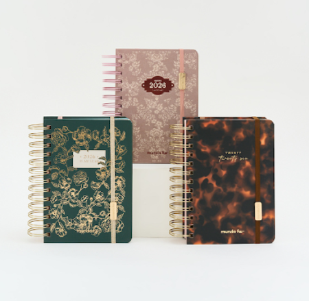 AGENDA FW 2026 12X17 2DXP - BOHO 976 / CUTE 975/ INSPIRE 981 / PINK 201978 / UNIVERSO 979 (x U.)