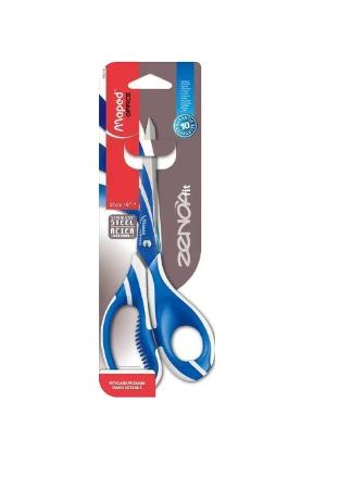 TIJERA MAPED ZENOA FIT 21CM ASIMETRICA (x U.)