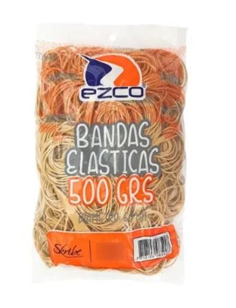 BANDA ELASTICA EZCO 500GR - DIAMETRO 60MM (x bol.)
