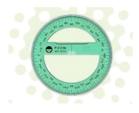 TRANSPORTADOR PIZZINI TECNICO 360� - 672210 (x U.)