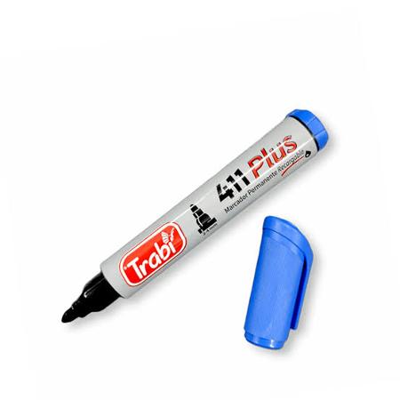 MARCADOR PERMANENTE TRABI 411 AZ
