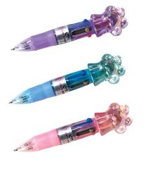 BOLIGRAFO OLAMI QIWI MINI MULTI X4 HUELLITAS - CP001 (x U.)