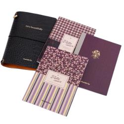 PORTA CUADERNO A5 FW MIDORI + 3 CUADERNOS  - 203557 (x U.)
