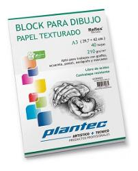 BLOCK DIBUJO ENCOLADO 210GR A3 40H - 15673 (x U.)