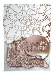 CLIPS MOOVING 50MM GOLDEN ROSE - 2010201 (x U.)