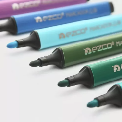 MARCADOR EZCO TRIANGULAR 3MM X48 - SURTIDO (x U.)