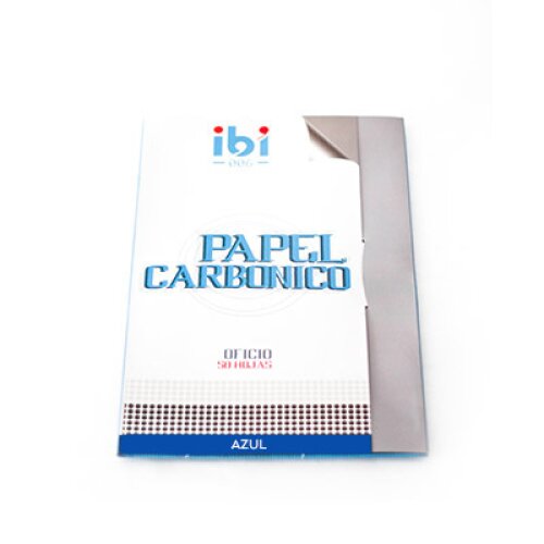 PAPEL CARBONICO IBI X1 (x caj.)