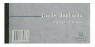 RECIBO IGNEO DUPLICADO 50/50 HS - 1018 (x U.)
