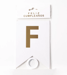 BANDERIN FELIZ  CUMPLEAOS (x U.)