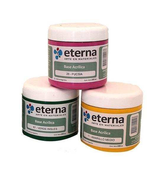 BASE ACRILICA ETERNA 200ML COLOR