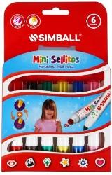 MARCADOR SIMBALL MINI SELLITOS X6 (x U.)