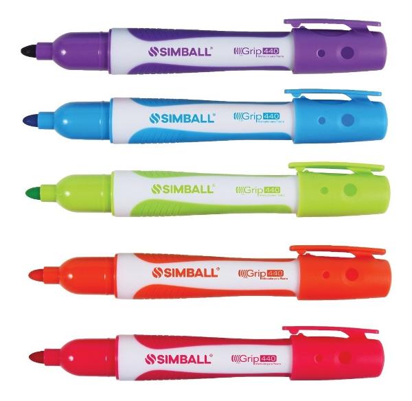 MARCADOR SIMBALL PIZARRA GRIP 440 VE (x U.)