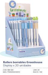 ROLLER BORRABLE WERO I LOVE MY COLORS X12 - 3060 (x U.)