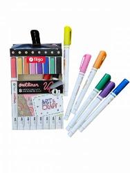 MARCADOR FILGO OUTLINER DOBLE TINTA X8 (x U.)