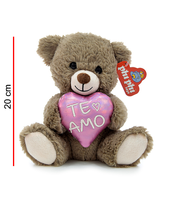PELUCHE ANIMALES 20CM 8047/ 8030/ 3829 (x bli.)