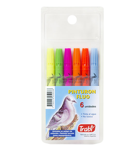 MARCADOR TRABI FLUO VE